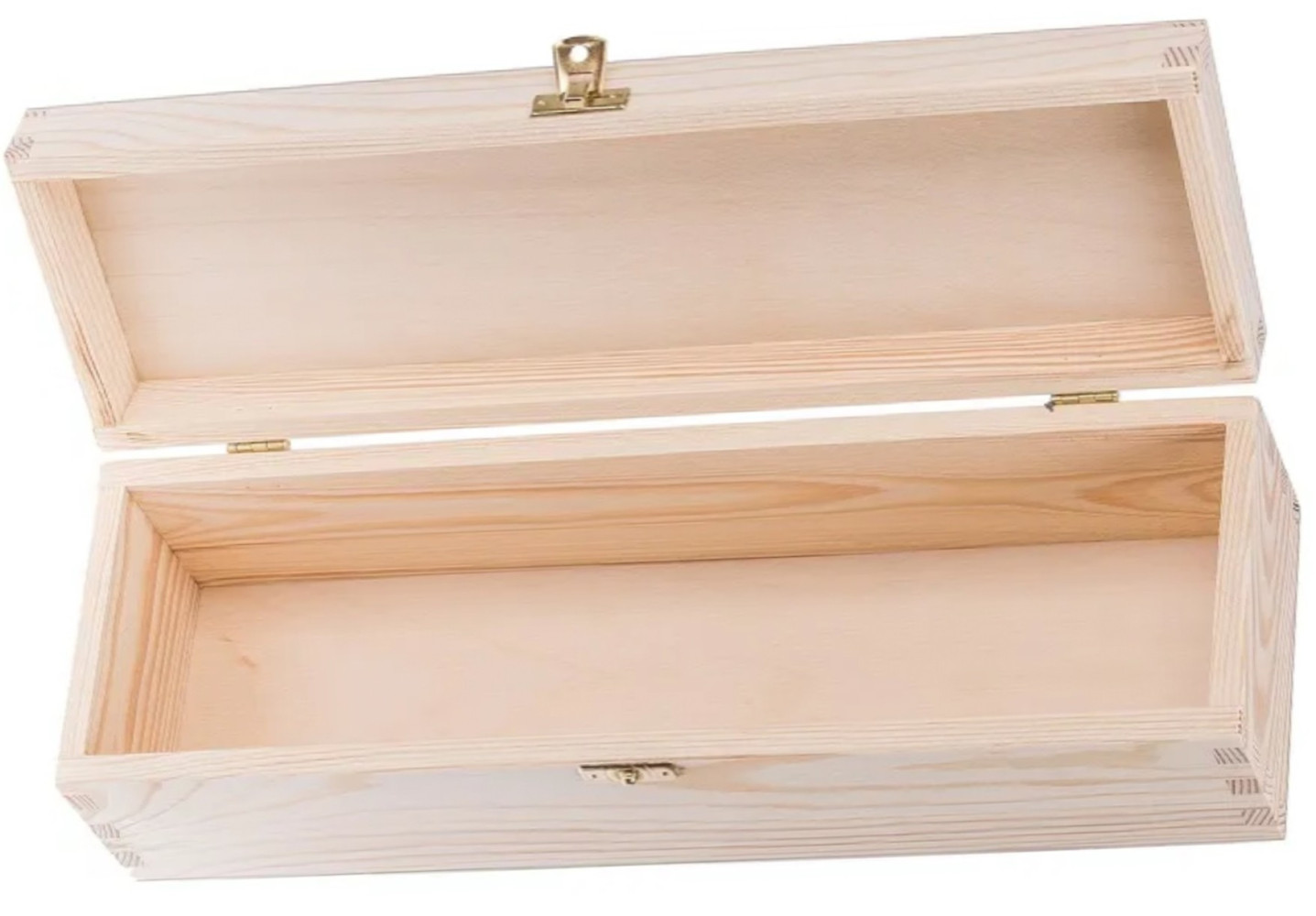 Skrzynka drewniana naturalna na 1 butelkę