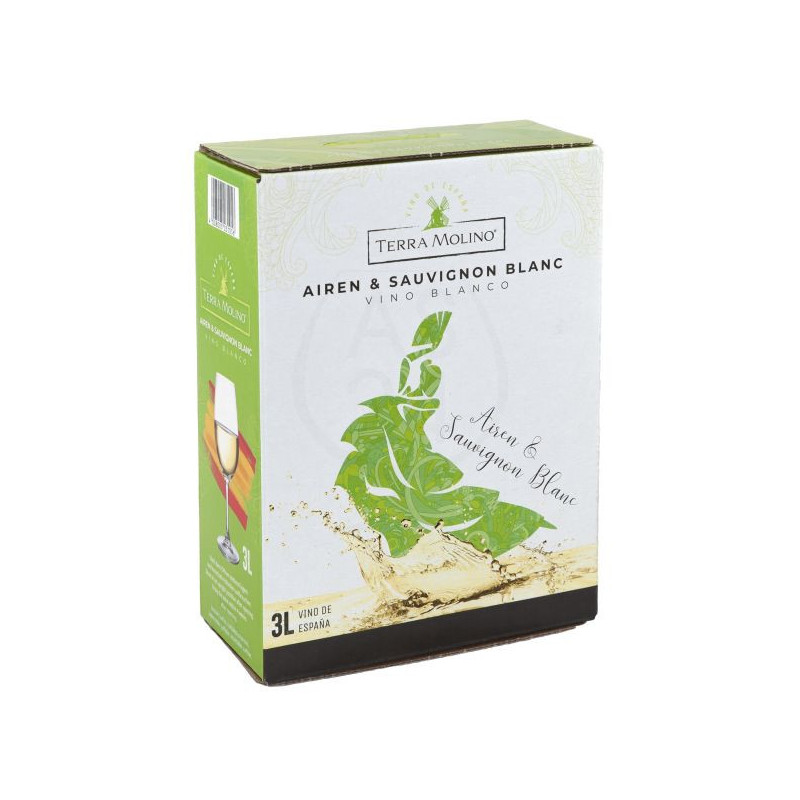 Airen & Sauvignon Blanc Vino Blanco Terra Molino 3l