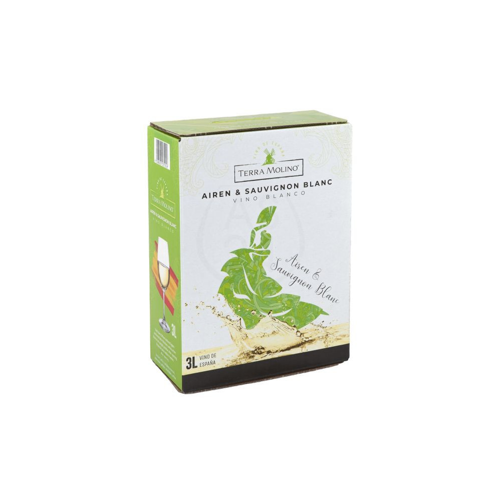 Airen & Sauvignon Blanc Vino Blanco Terra Molino 3l