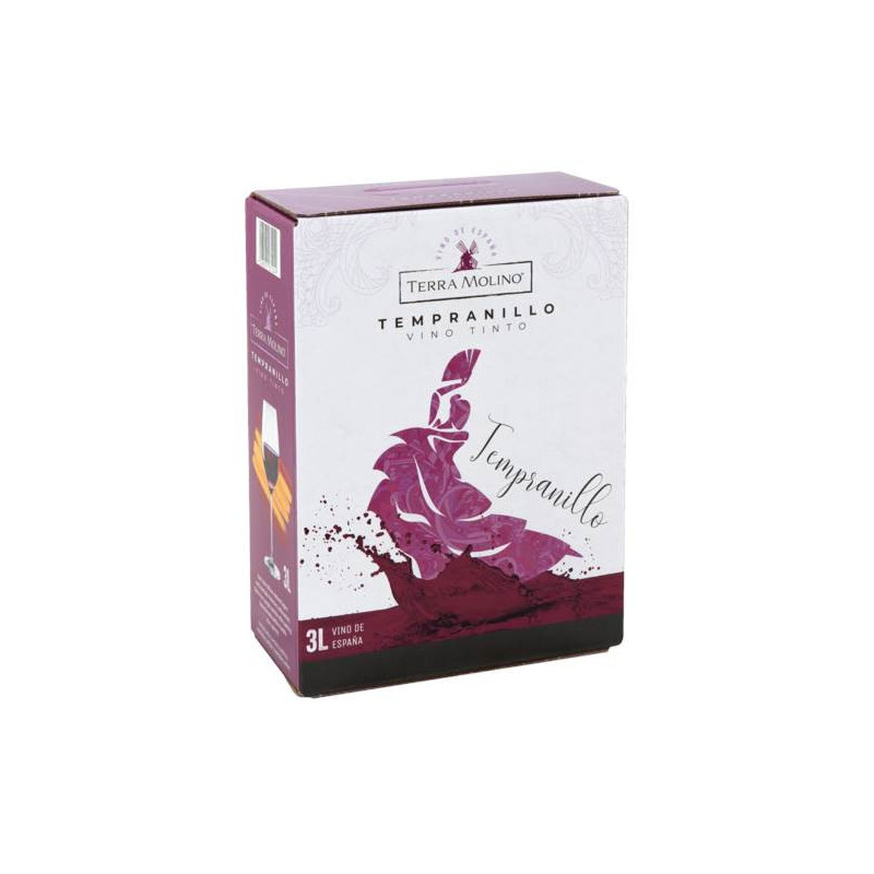 Tempranillo  Vino Tinto Terra Molino 3l