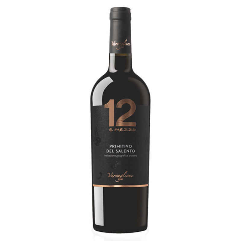 12 e mezzo Primitivo del Salento IGP