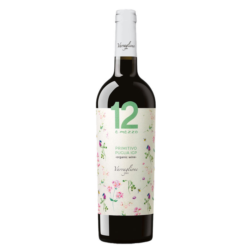12 e mezzo Primitivo Puglia IGP Organic